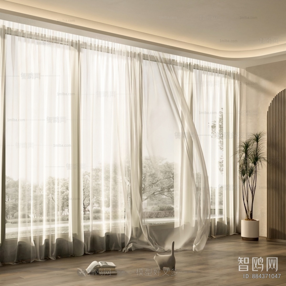 Modern The Curtain