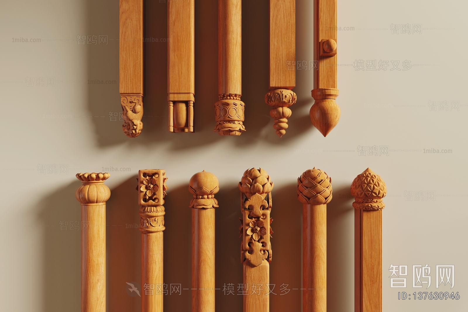 Chinese Style Column