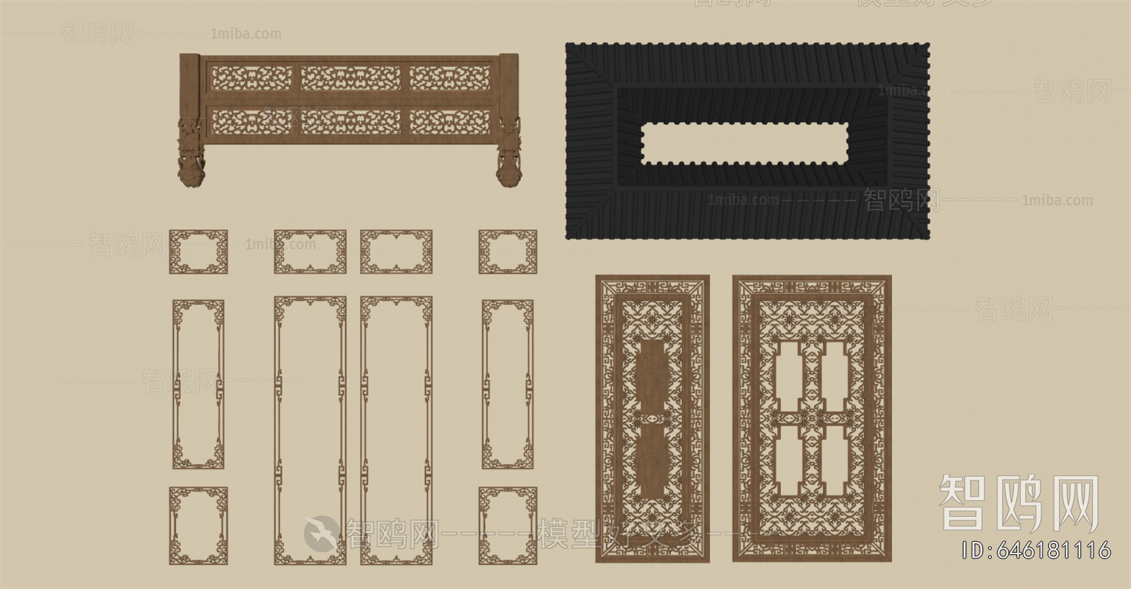 New Chinese Style Carving