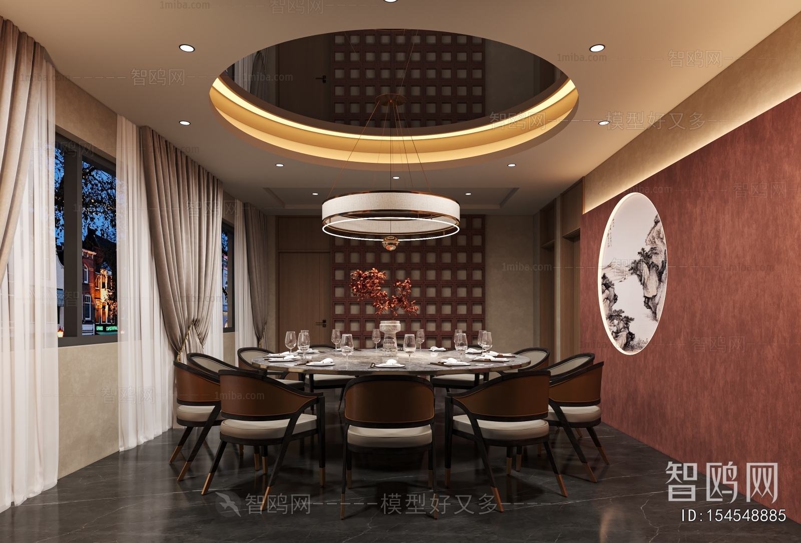 New Chinese Style Restaurant Box