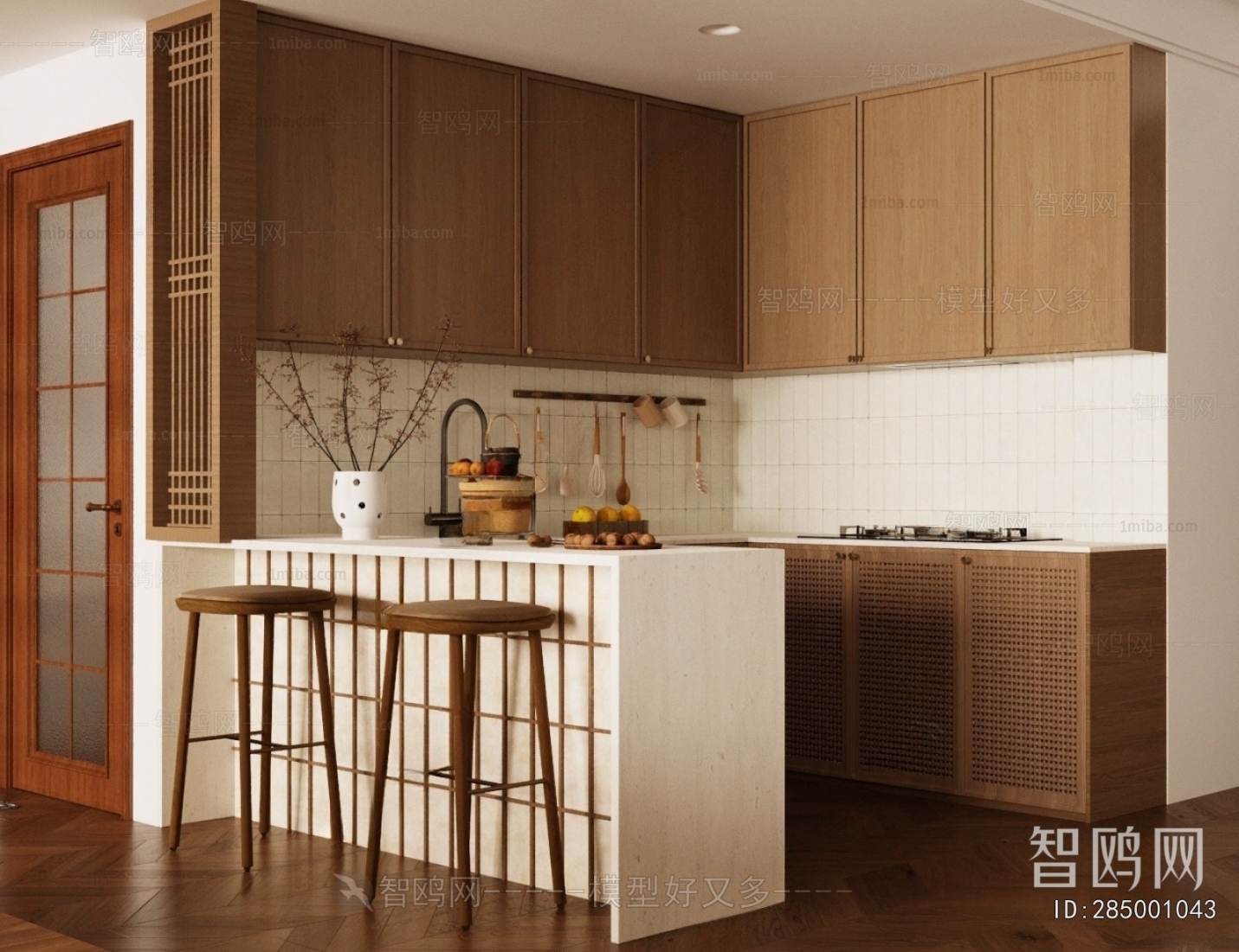 New Chinese Style Open Kitchen