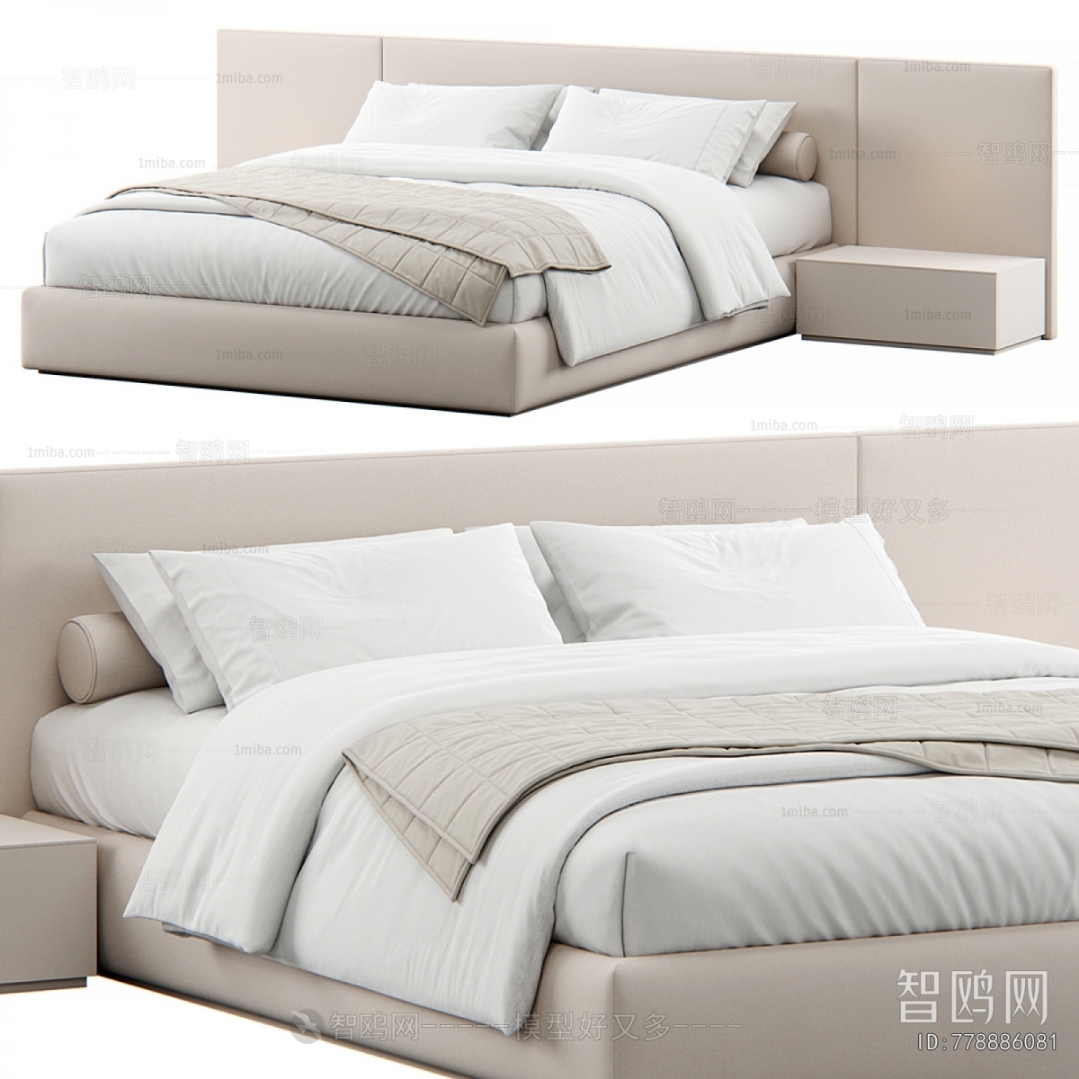 Modern Double Bed
