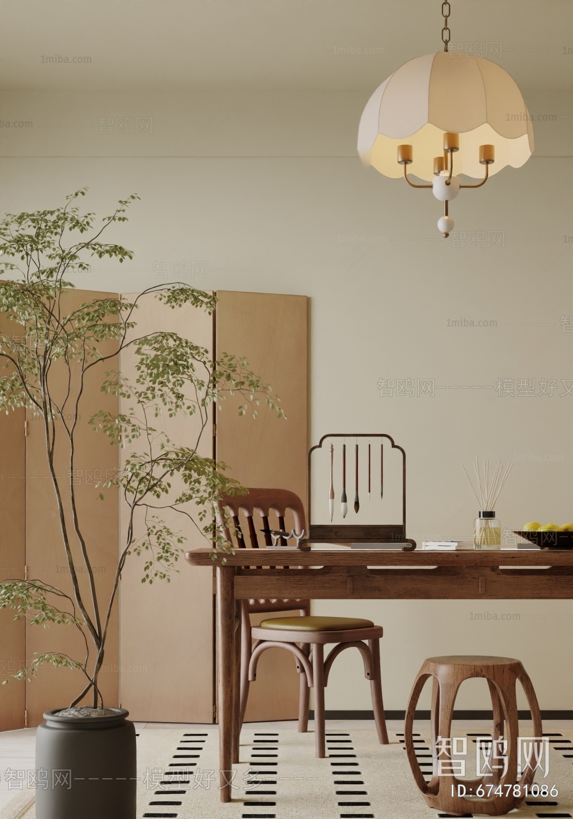 Modern Computer Desk And Chair