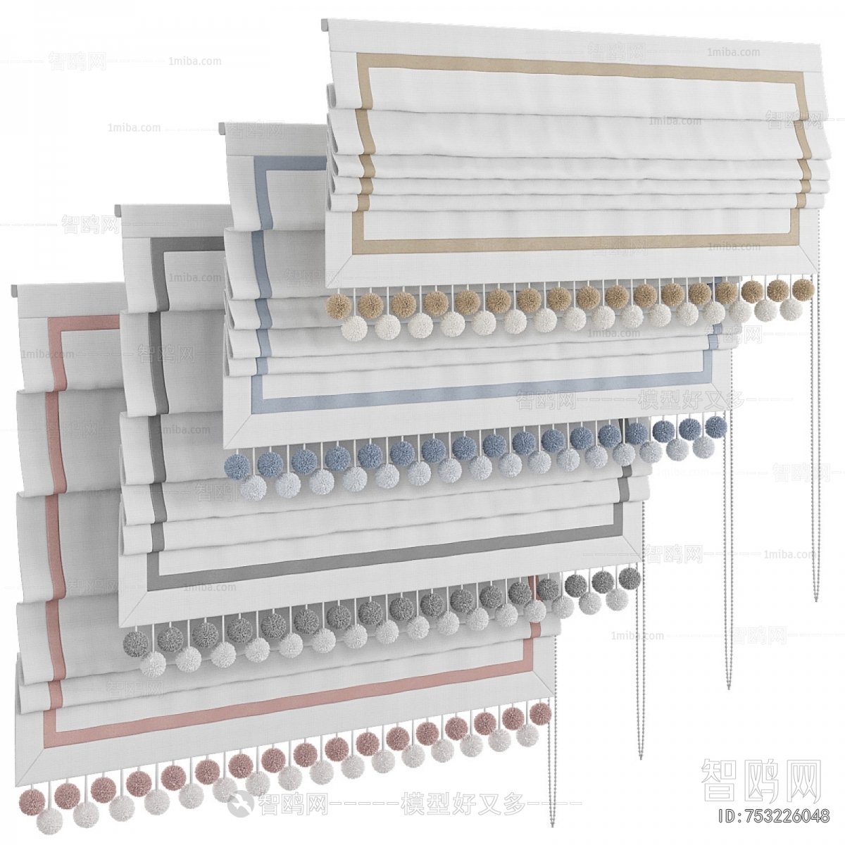 Modern Roman Curtain