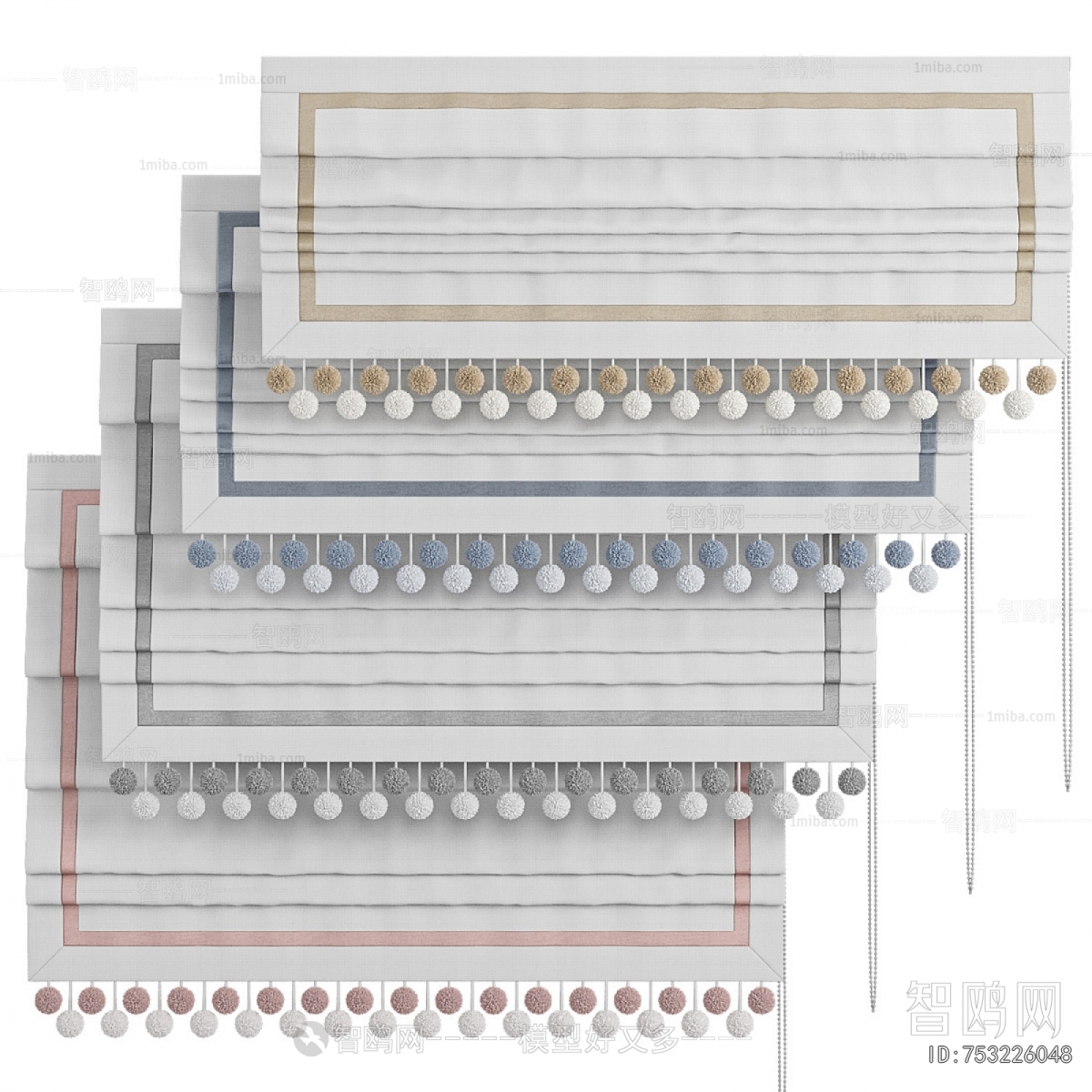 Modern Roman Curtain