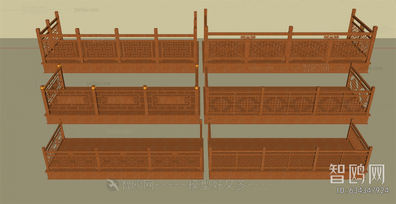 New Chinese Style Guardrail