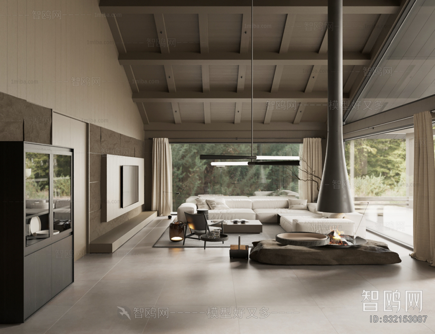 Chinese Style A Living Room