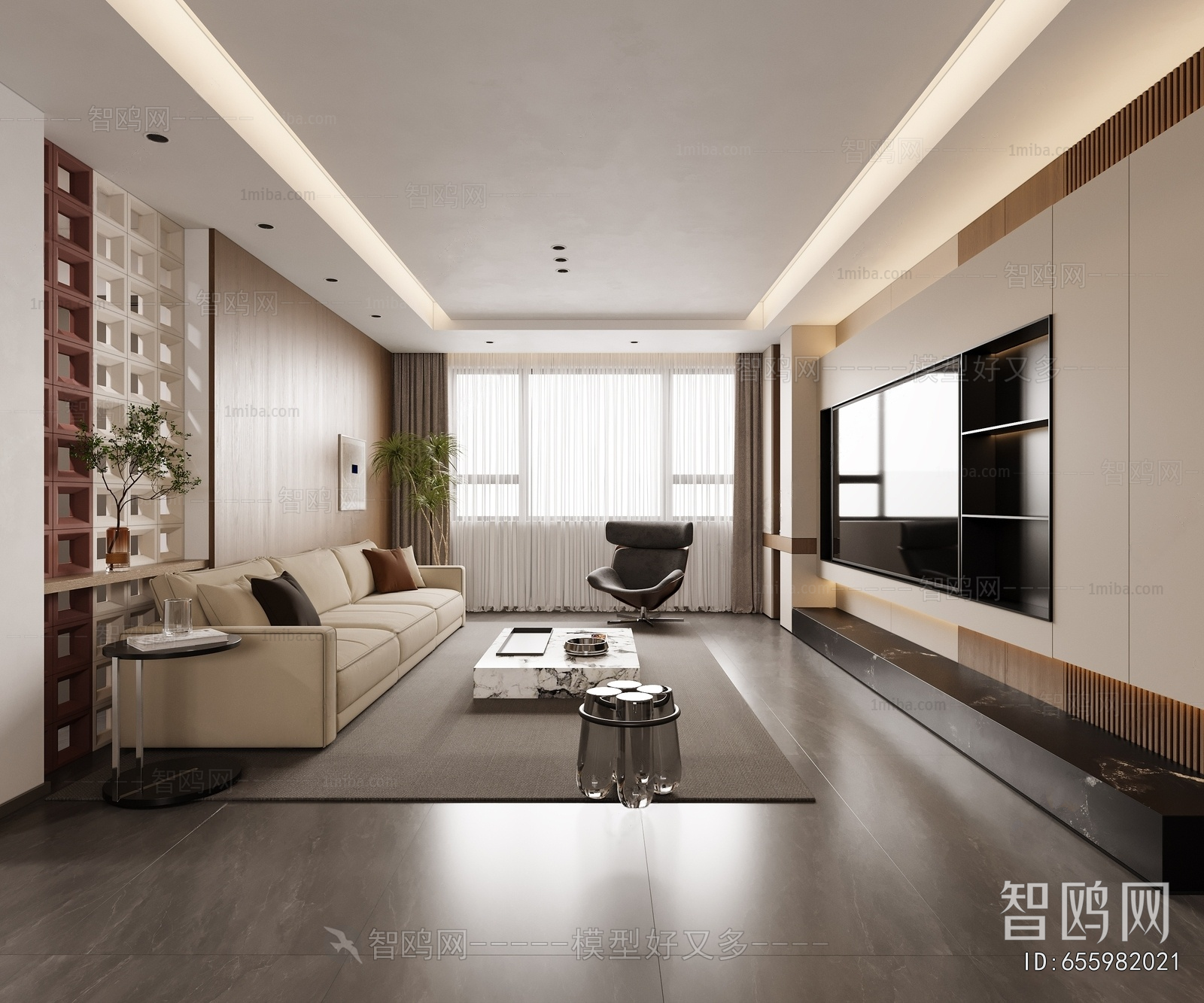 Modern A Living Room