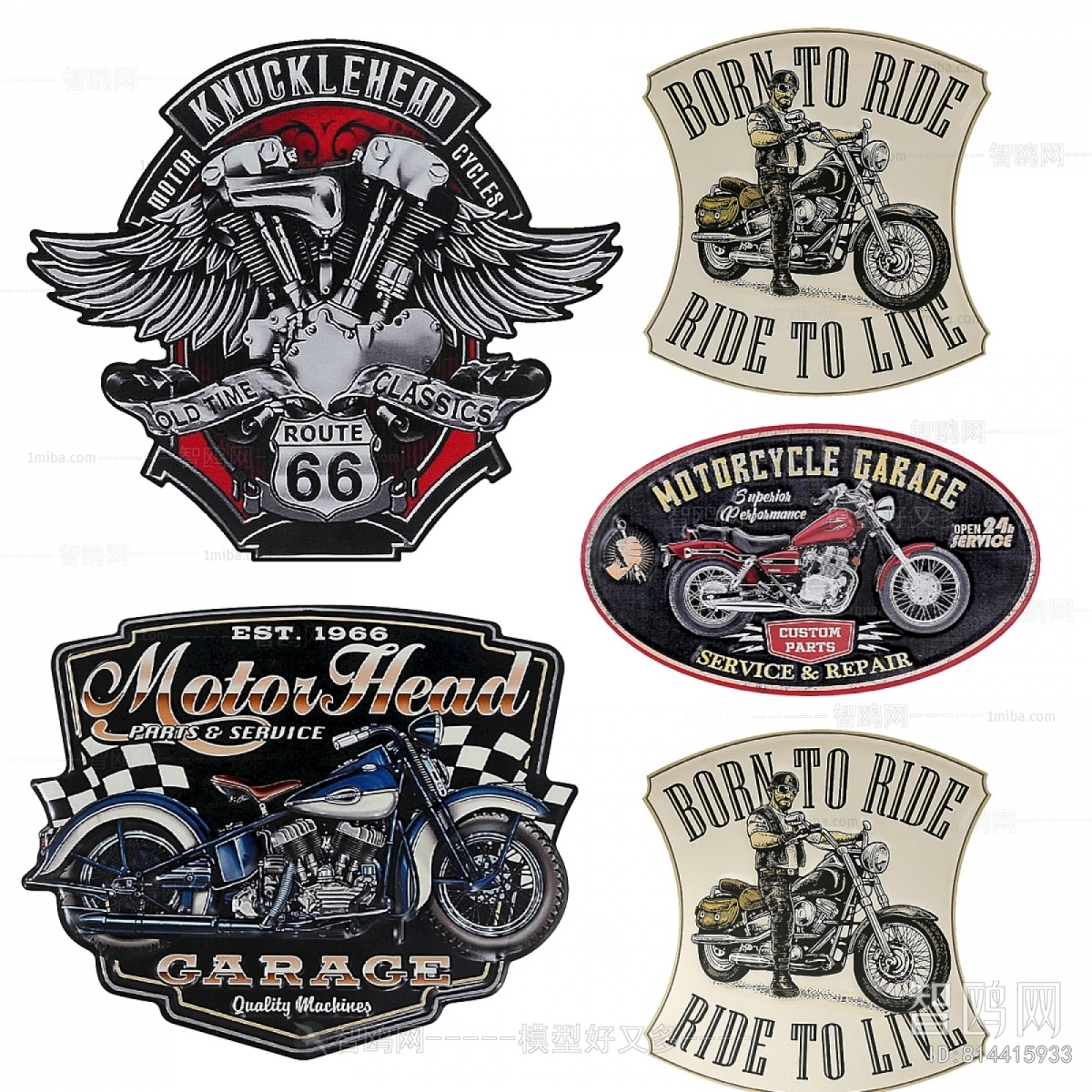 Modern Flag/badge/trophy/certificate