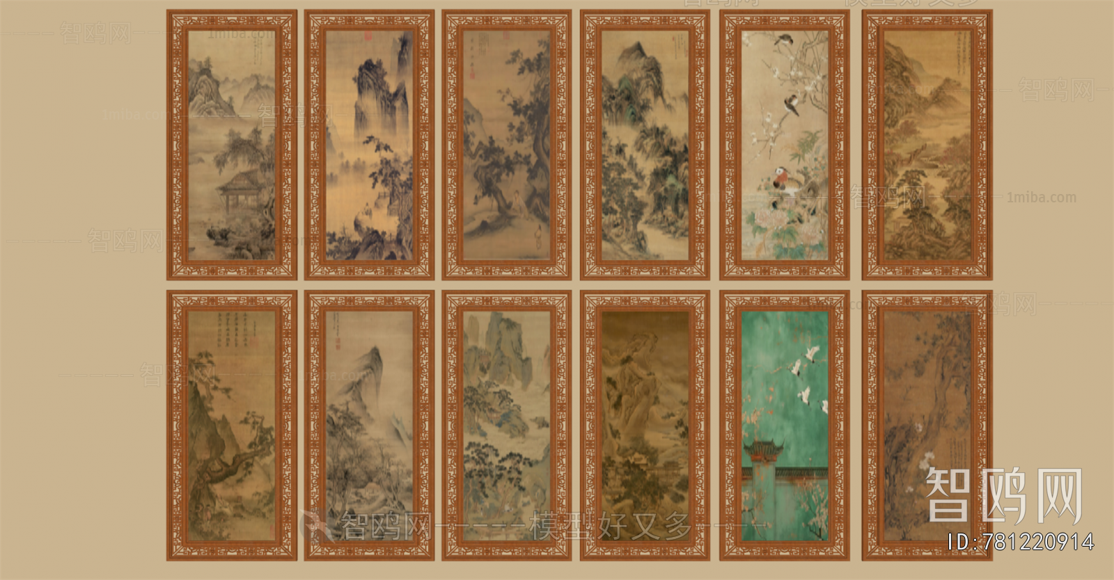 New Chinese Style Painting