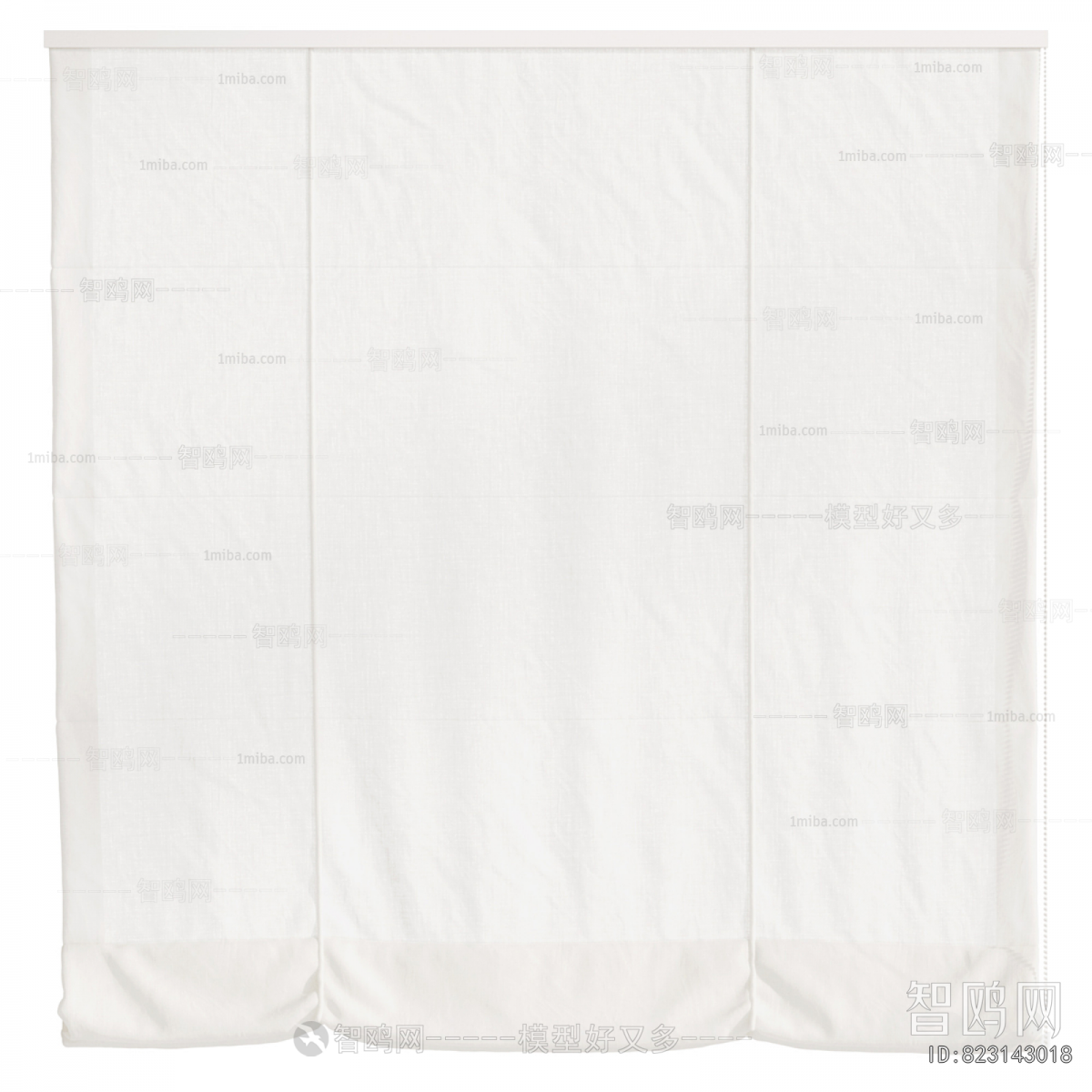 New Chinese Style Roman Curtain