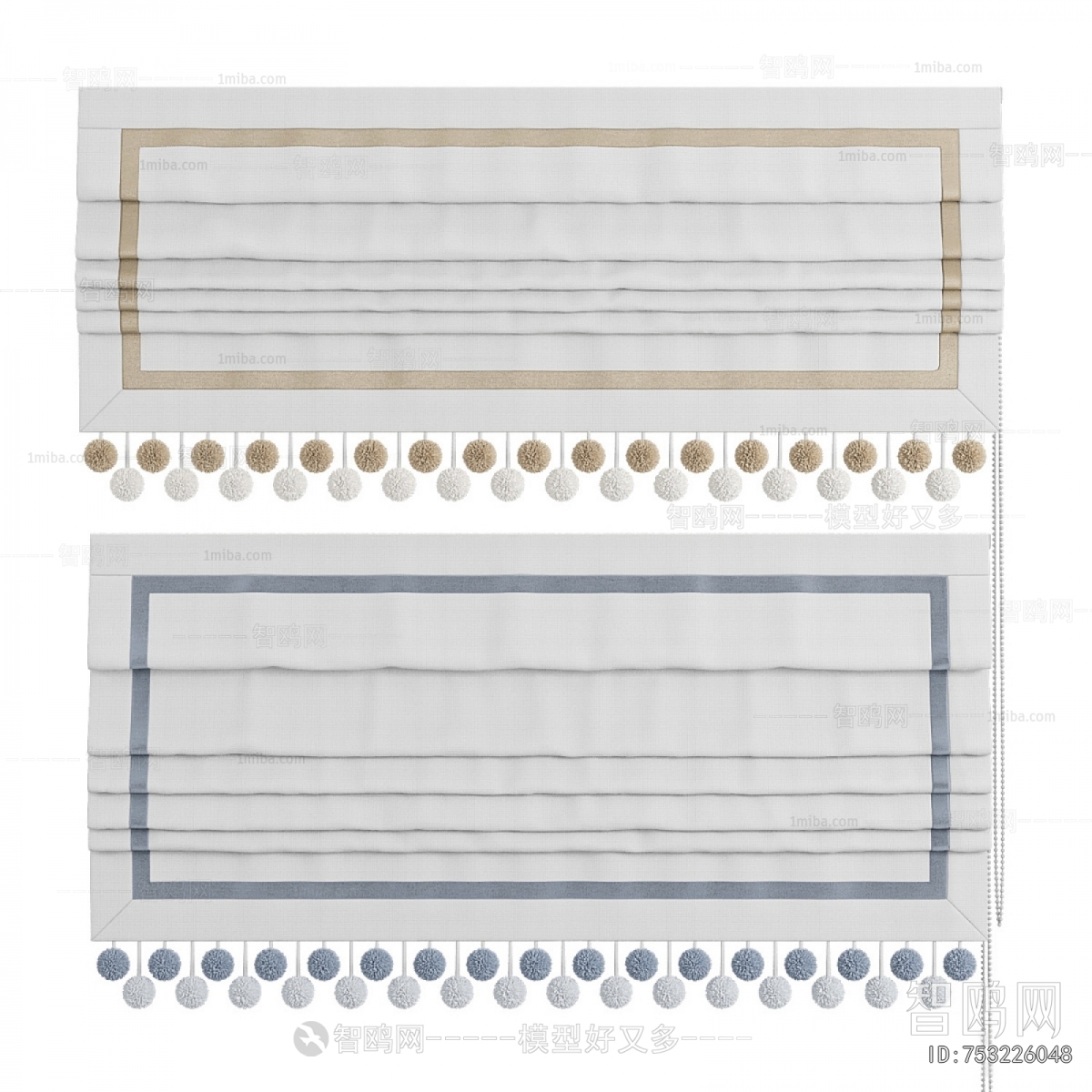 Modern Roman Curtain