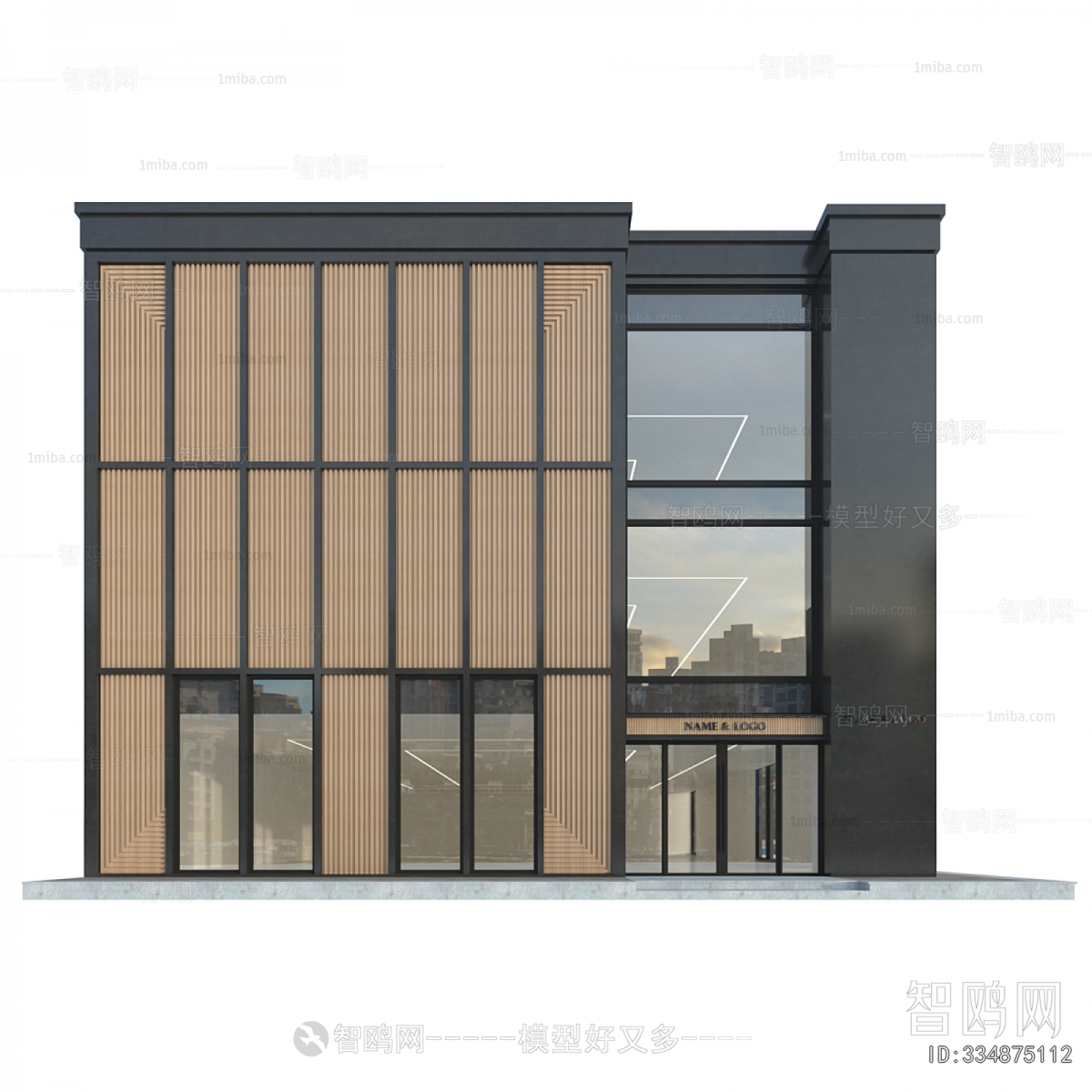 Modern Appearance Of Commercial Building