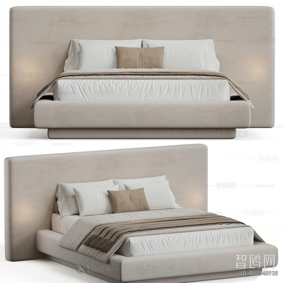 Modern Double Bed