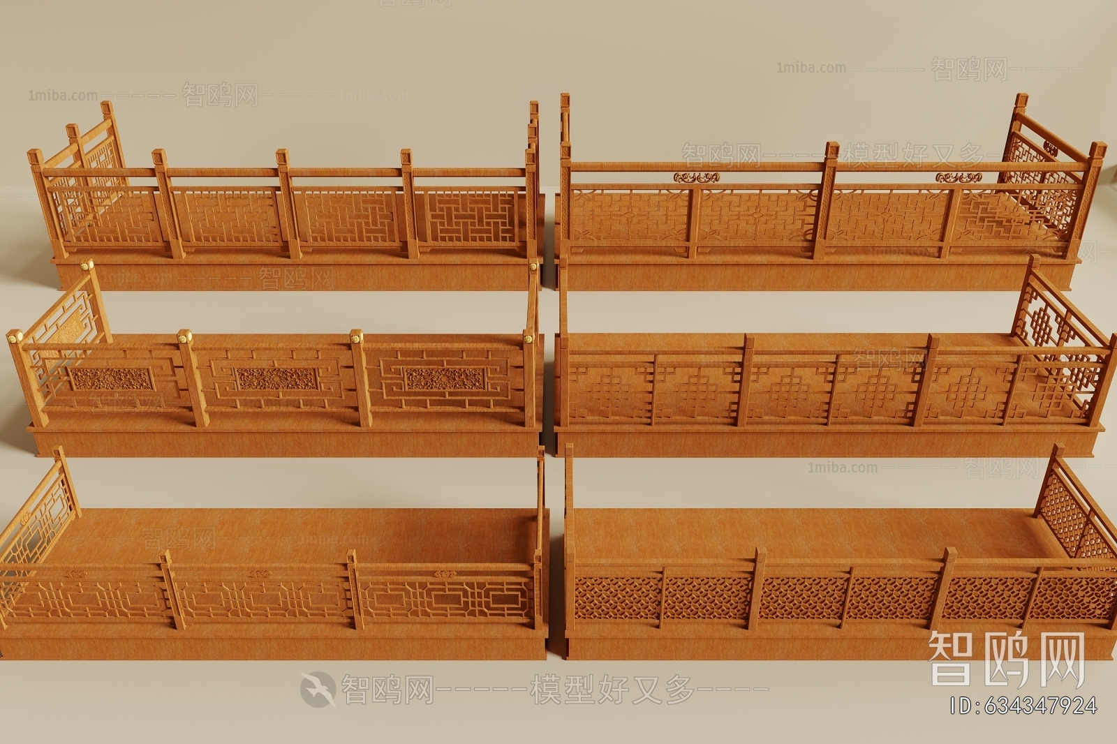 New Chinese Style Guardrail