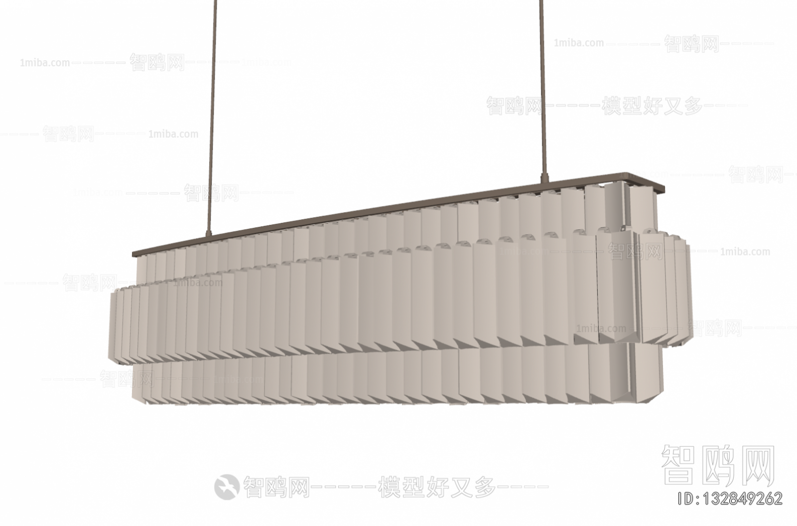 Modern Long Chandelier