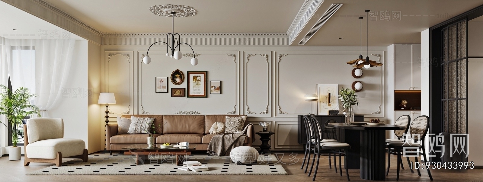 French Style A Living Room