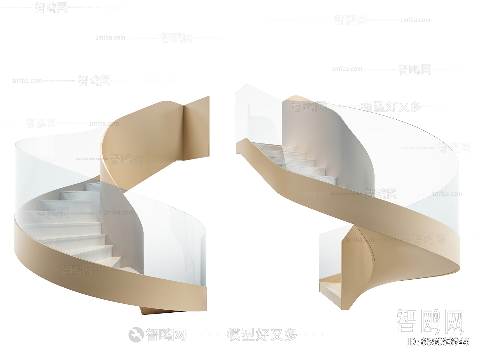 Modern Rotating Staircase