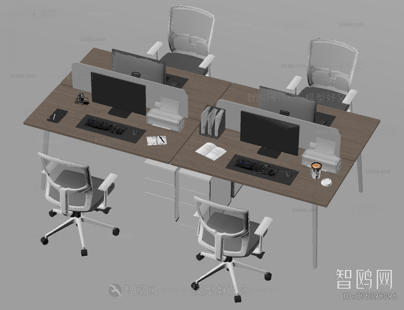Modern Office Desk And Chair