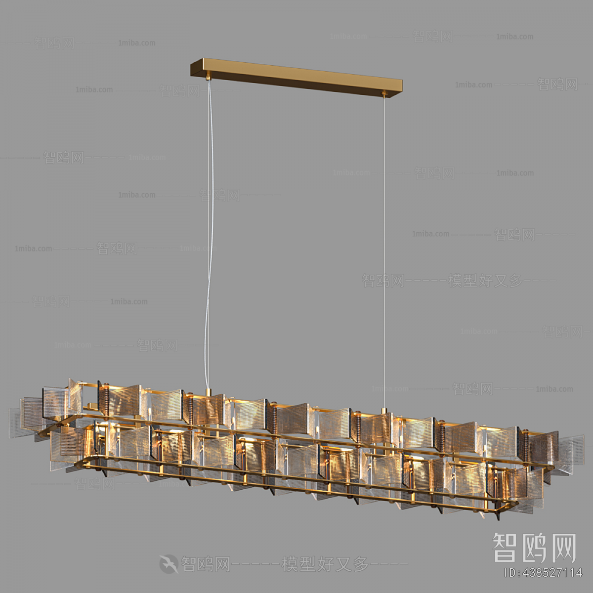 Modern Long Chandelier