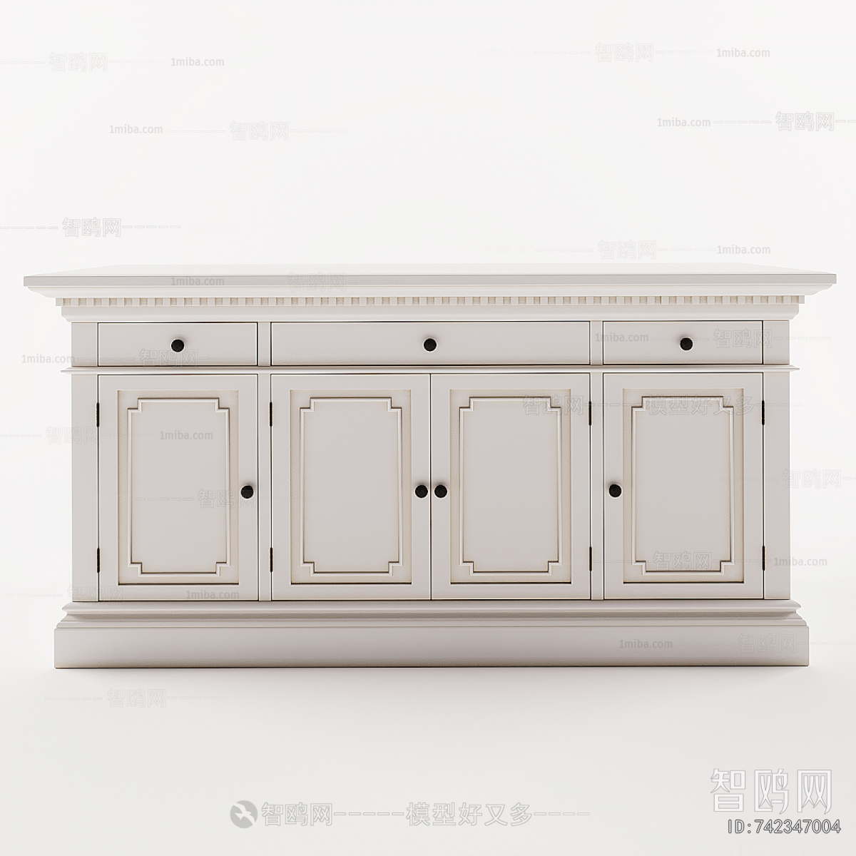 European Style Side Cabinet