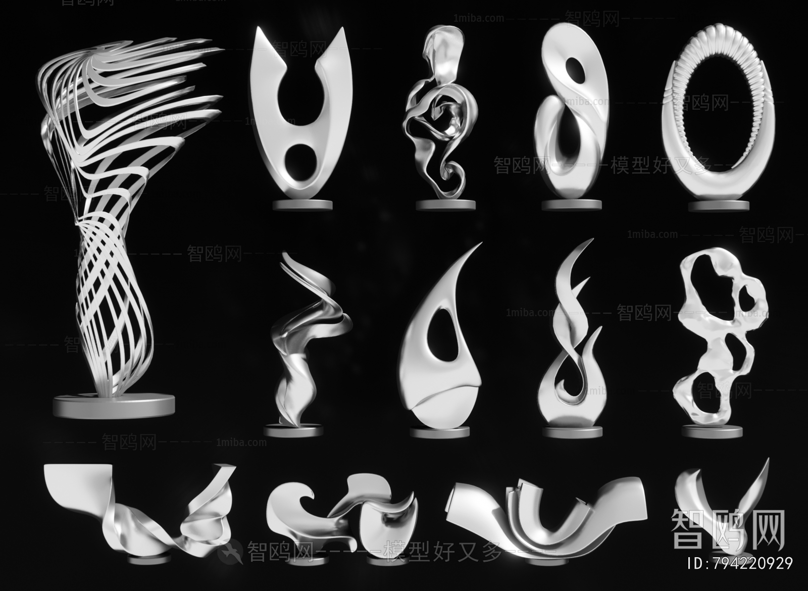 Modern Sculpture Sketch