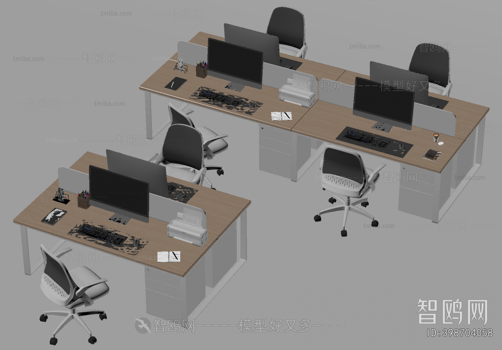 Modern Office Desk And Chair