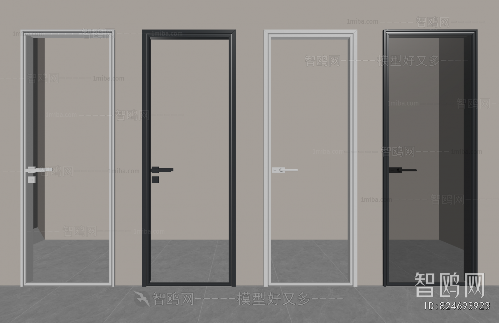 Modern Single Door