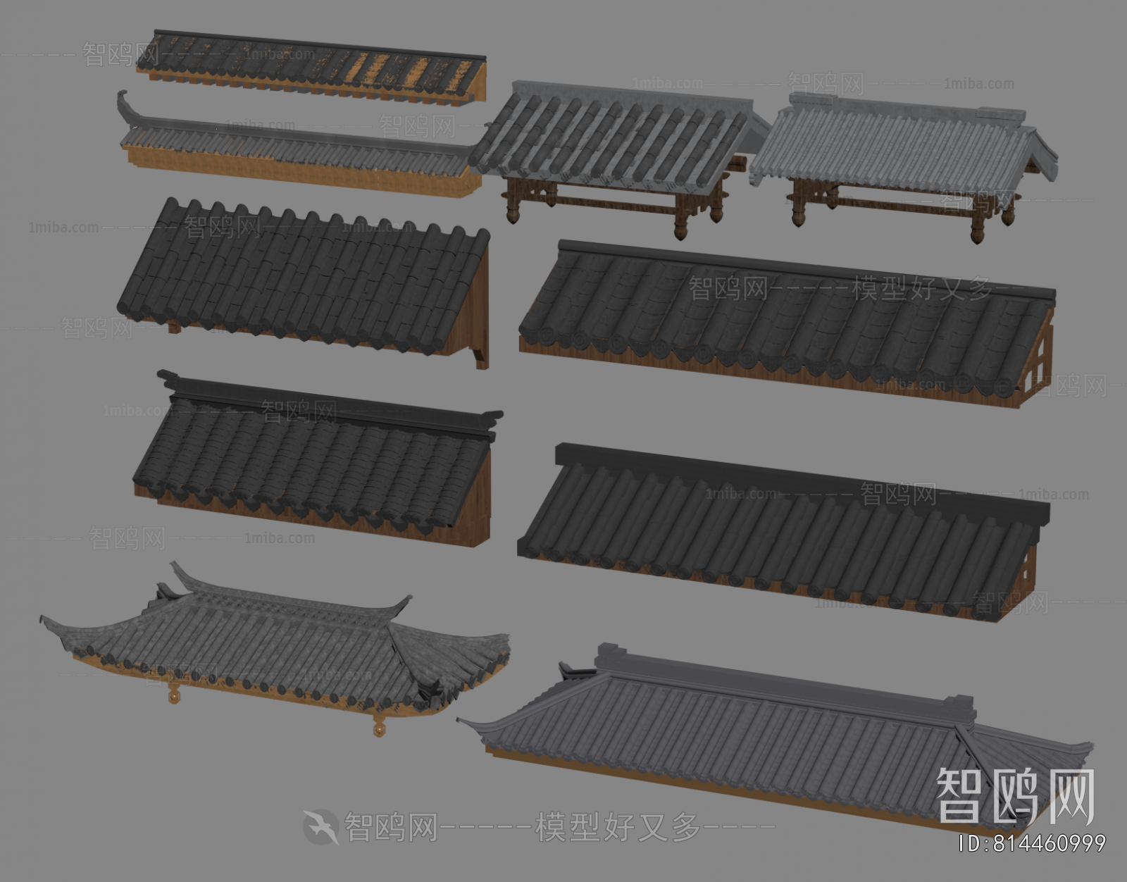 Chinese Style Building Component