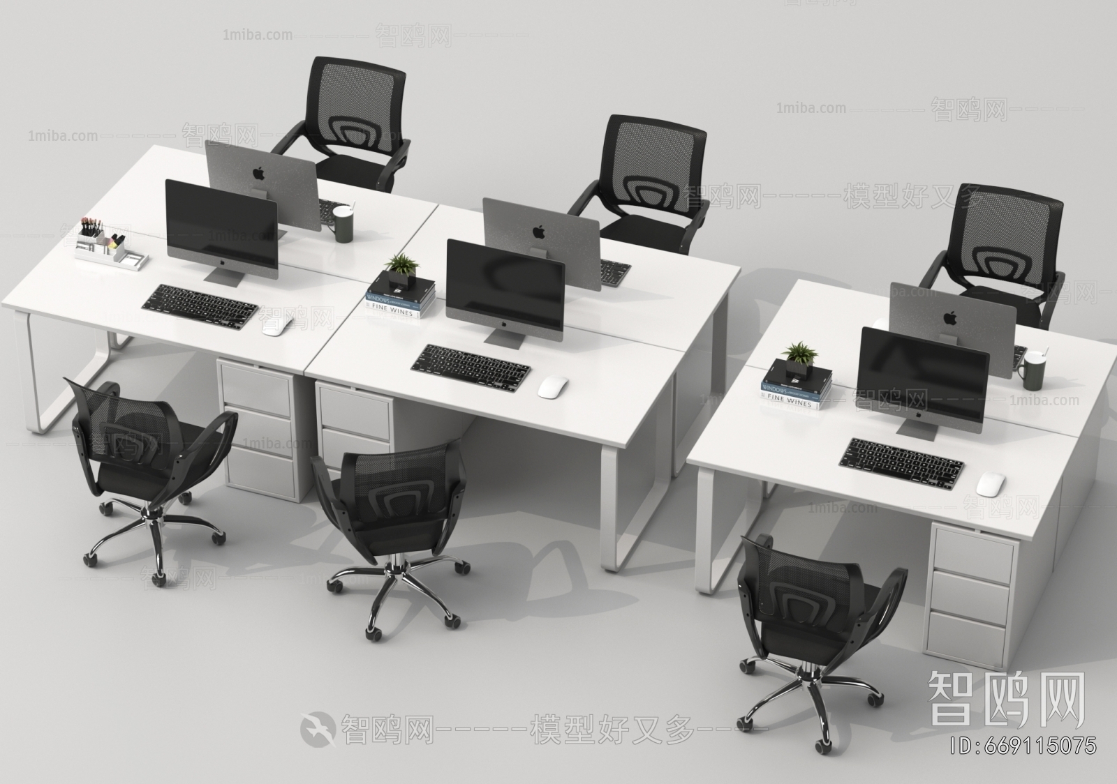 Modern Office Desk And Chair