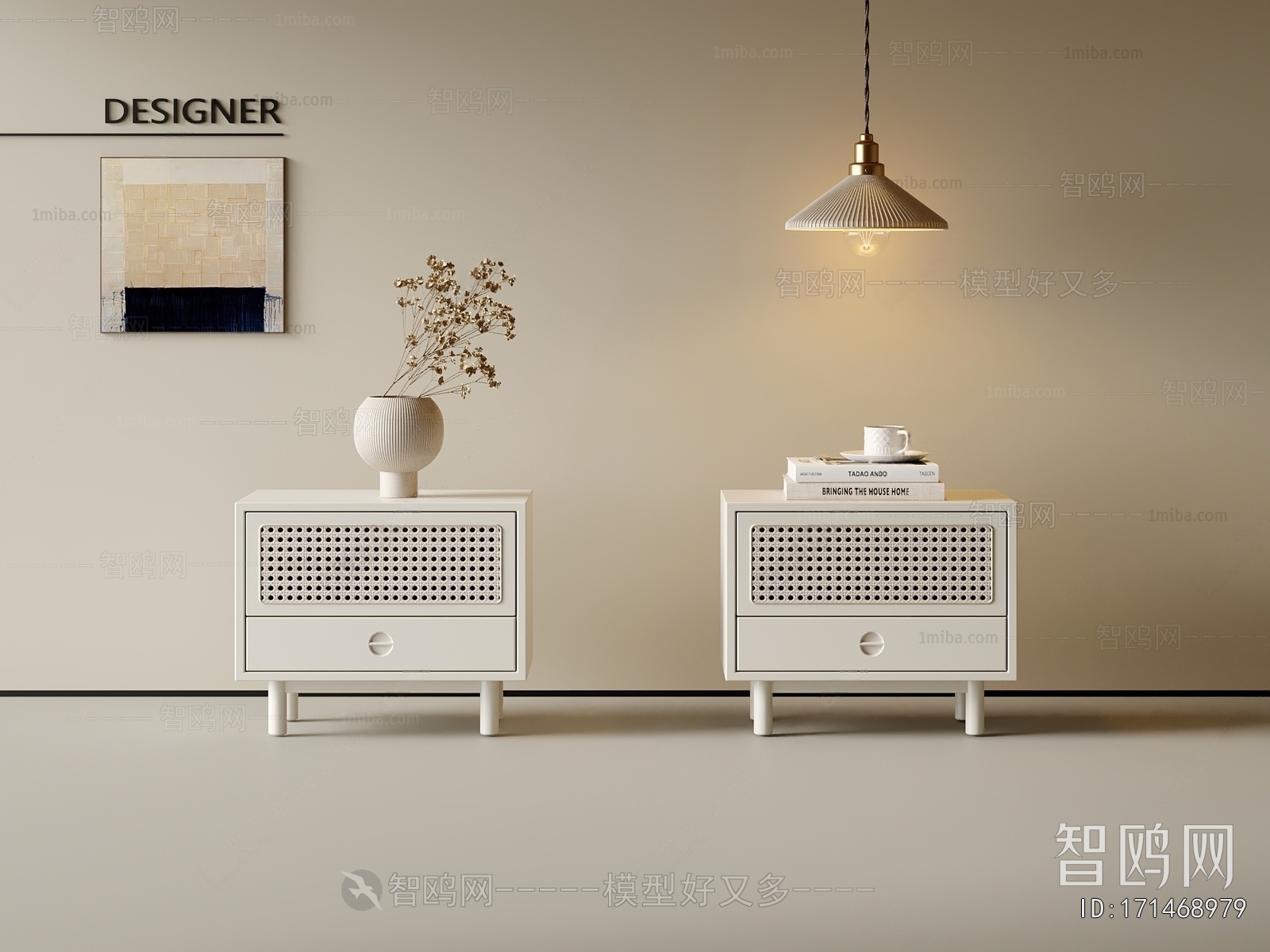 Modern Bedside Cupboard