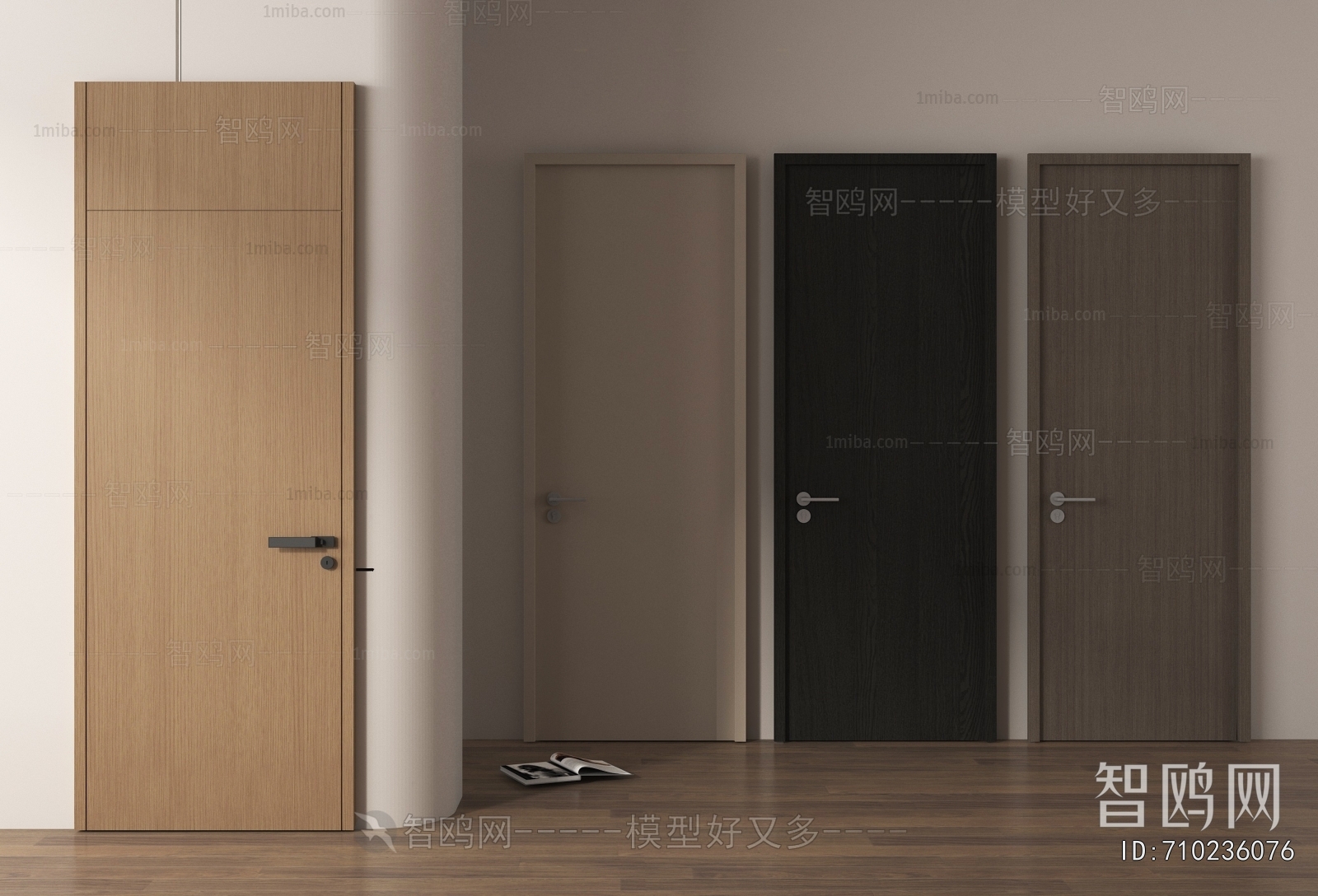 Modern Single Door