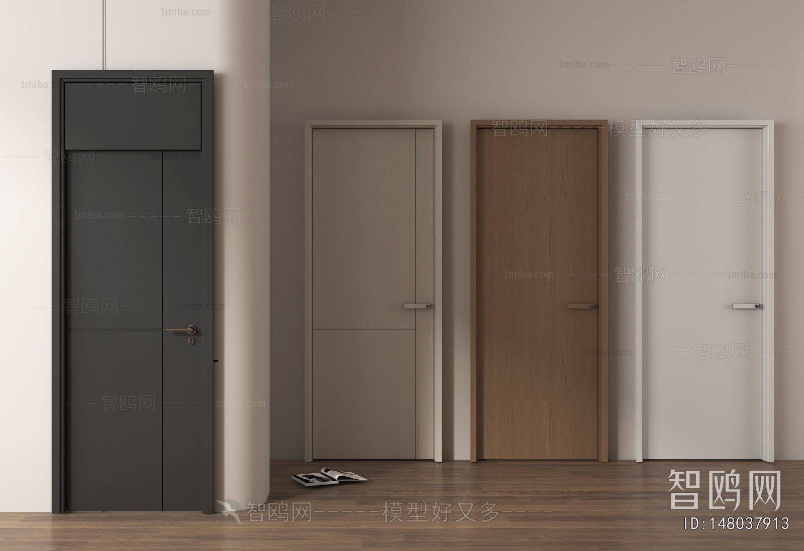 Modern Single Door
