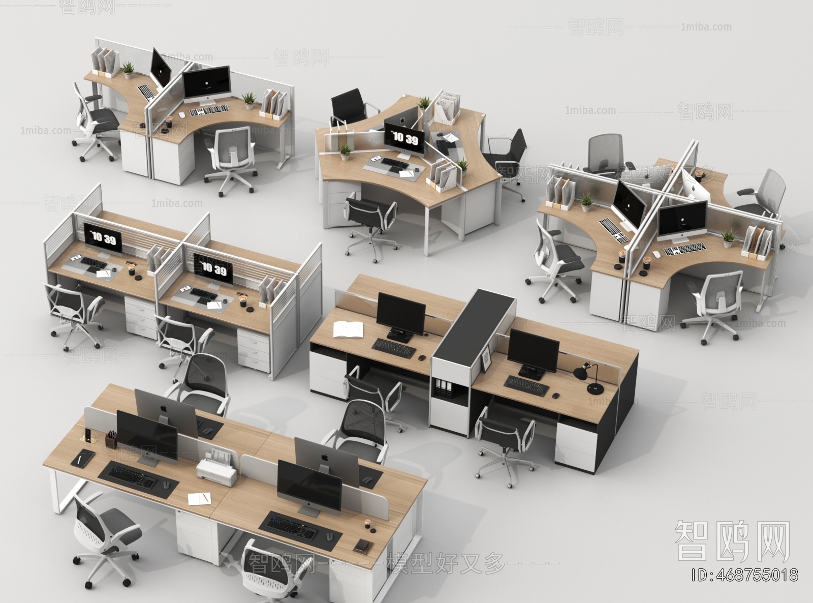 Modern Office Desk And Chair