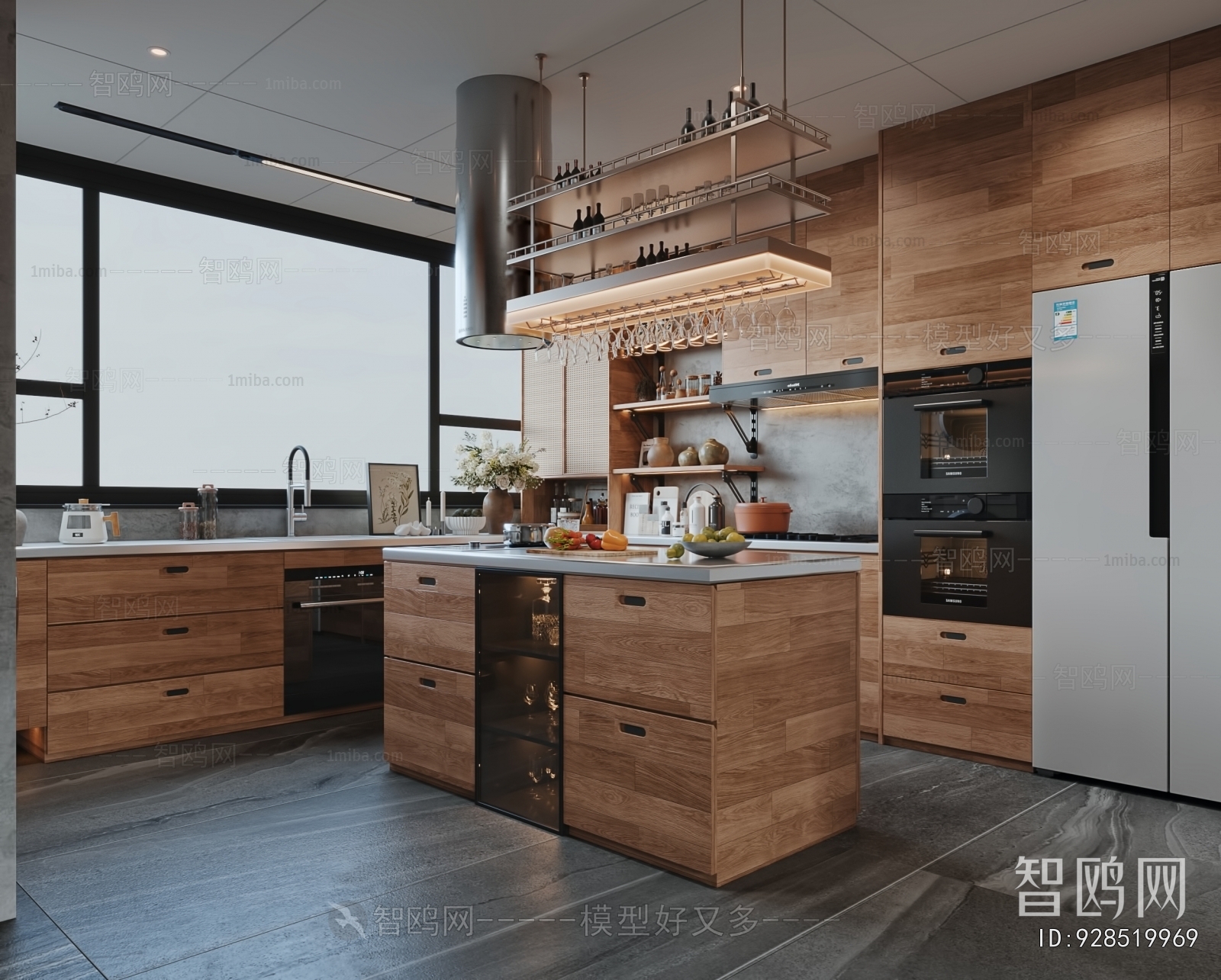 Modern The Kitchen