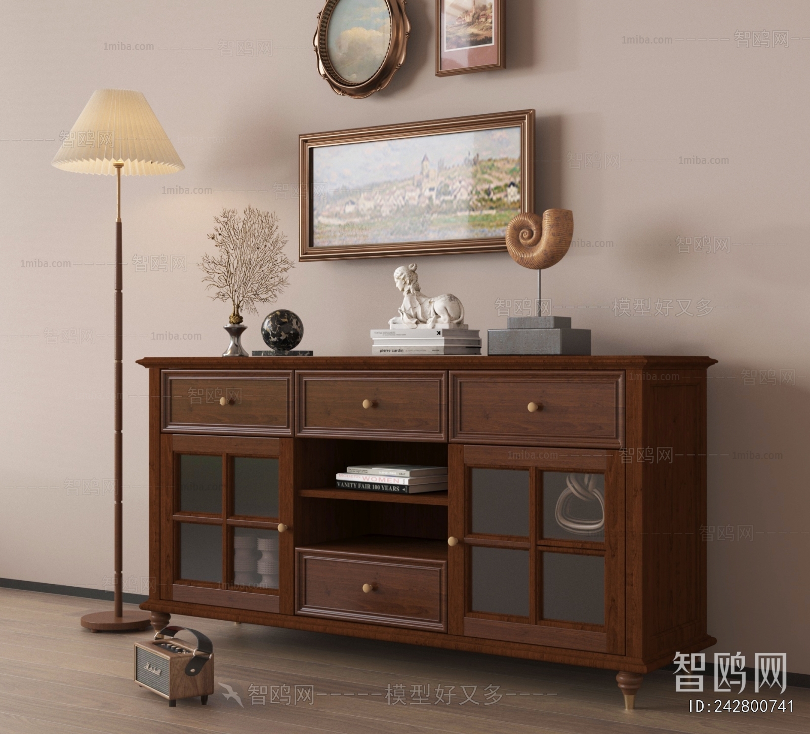 American Style Side Cabinet