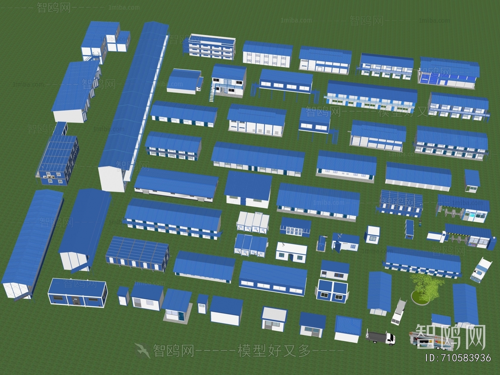 Modern Industrial Building