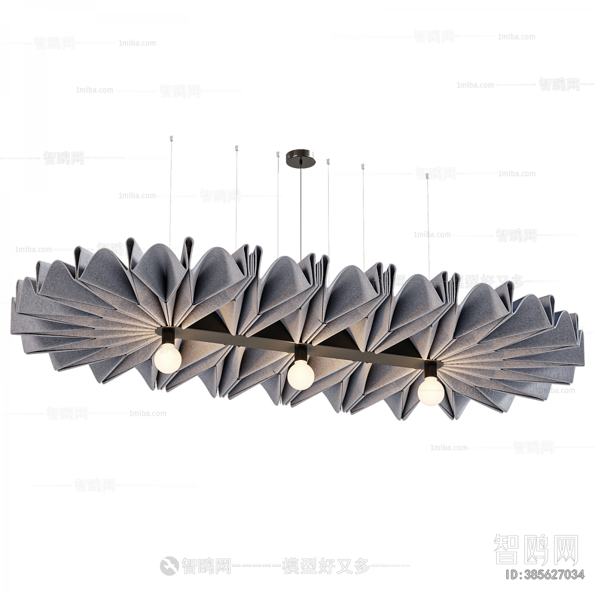 Modern Long Chandelier