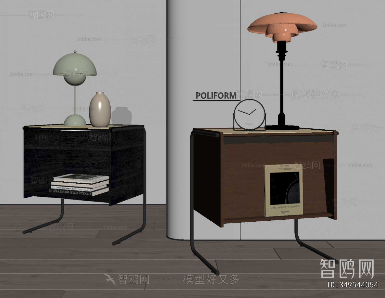 Modern Bedside Cupboard