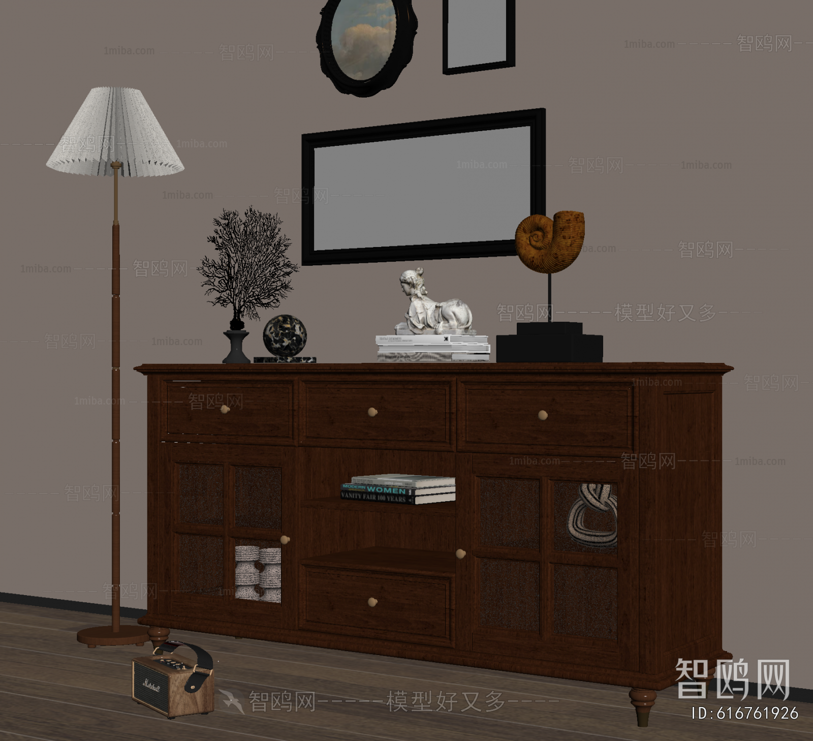 American Style Side Cabinet