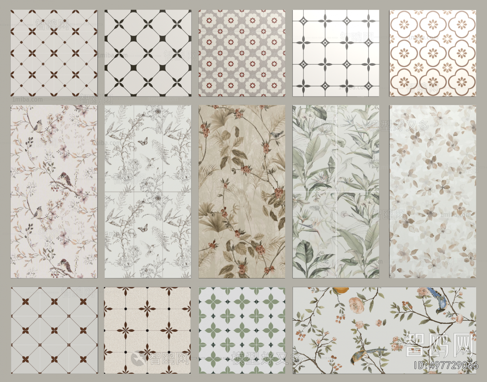 French Style Wall/floor/ceiling