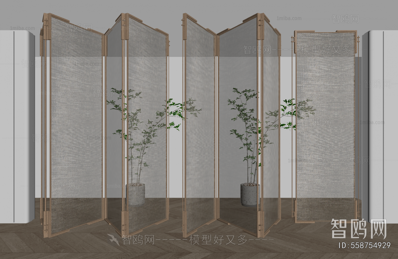 Modern Glass Screen Partition