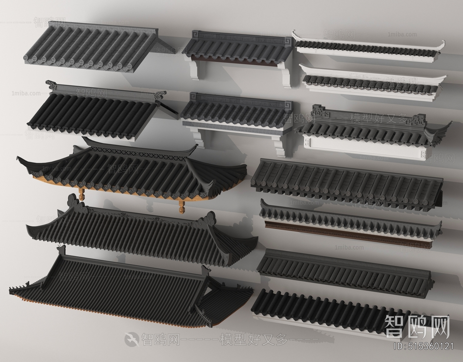 Chinese Style Building Component