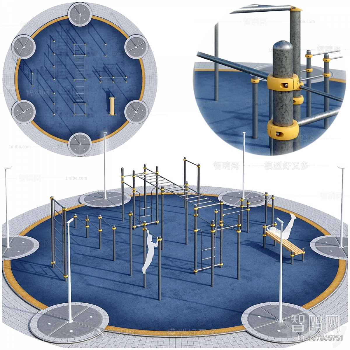 Modern Fitness Equipment