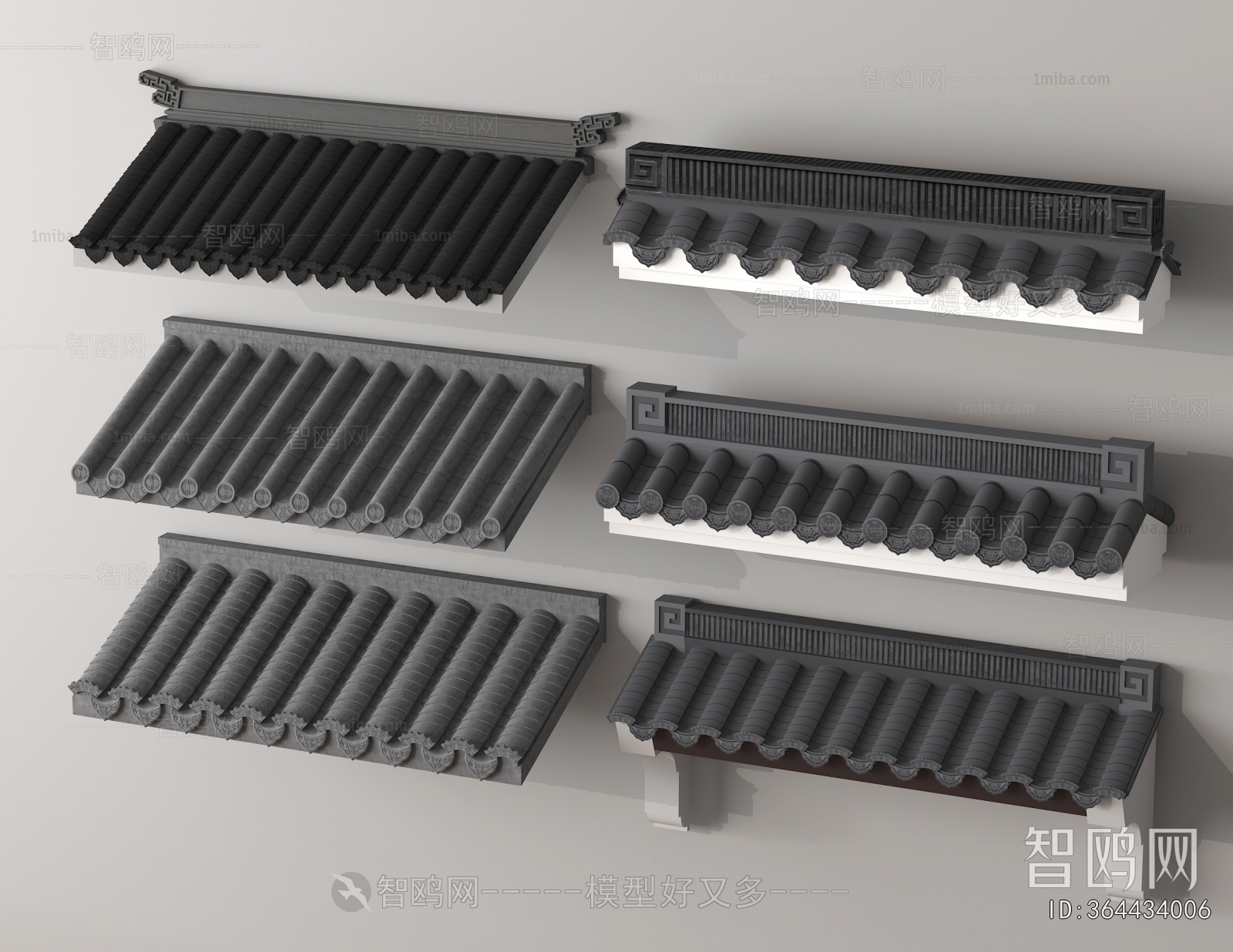 Chinese Style Building Component