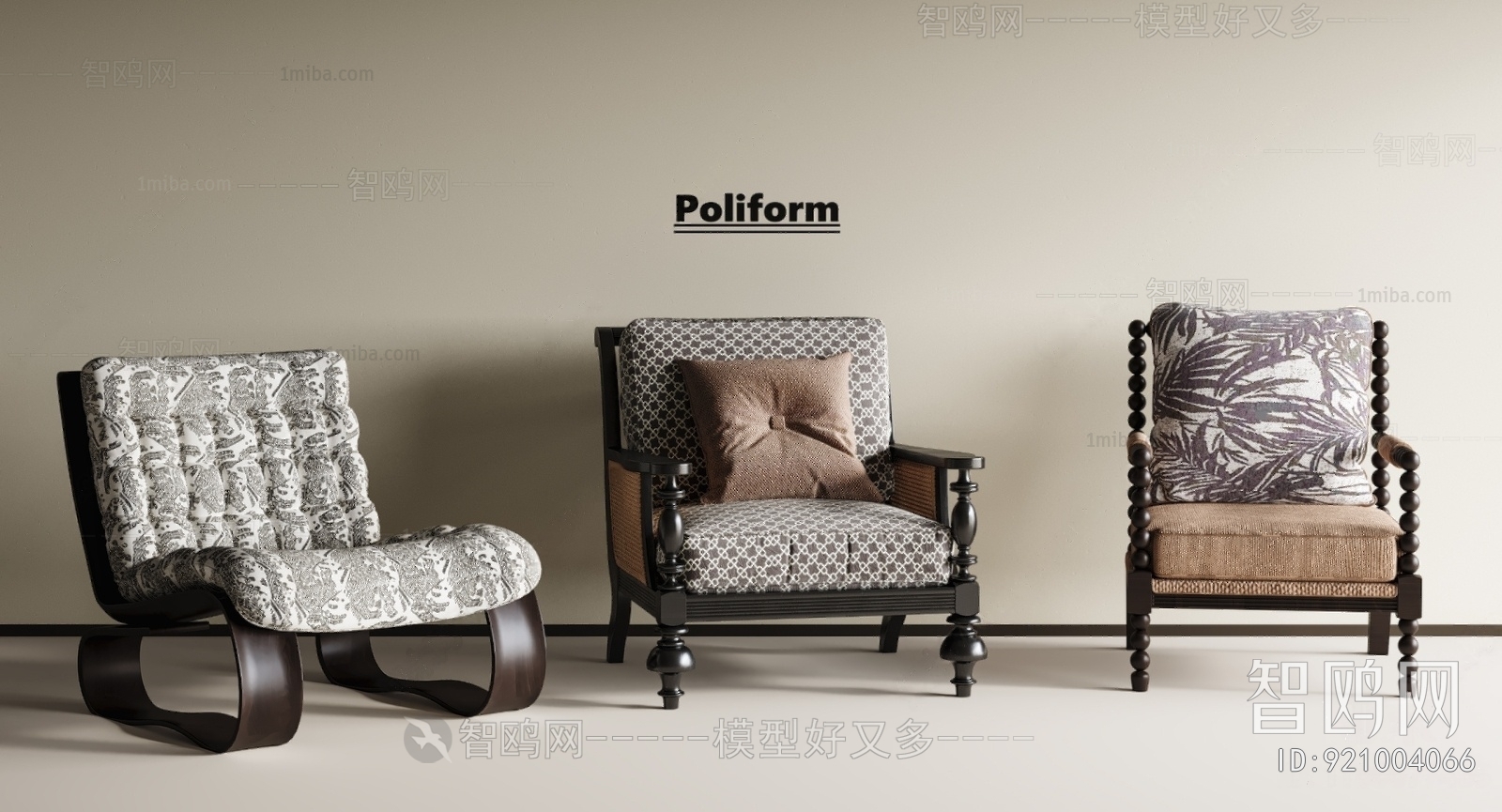 French Style Single Sofa