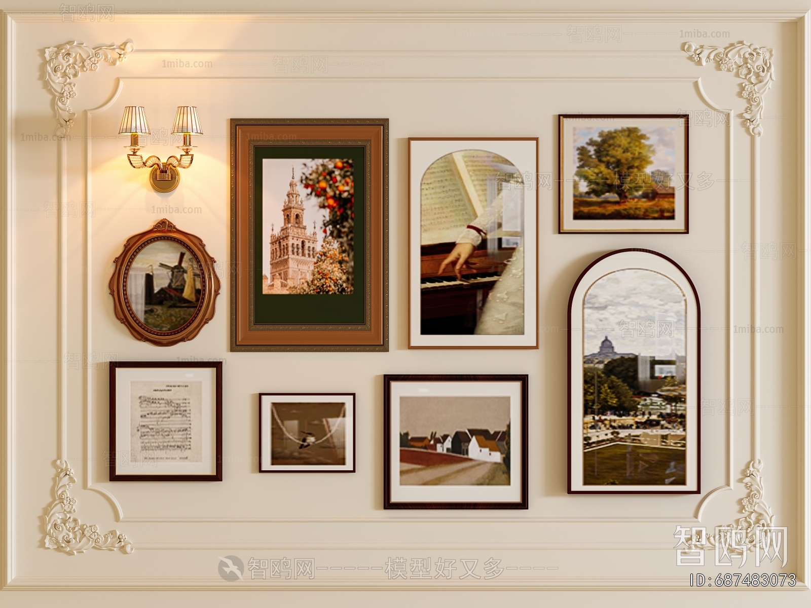 French Style Painting