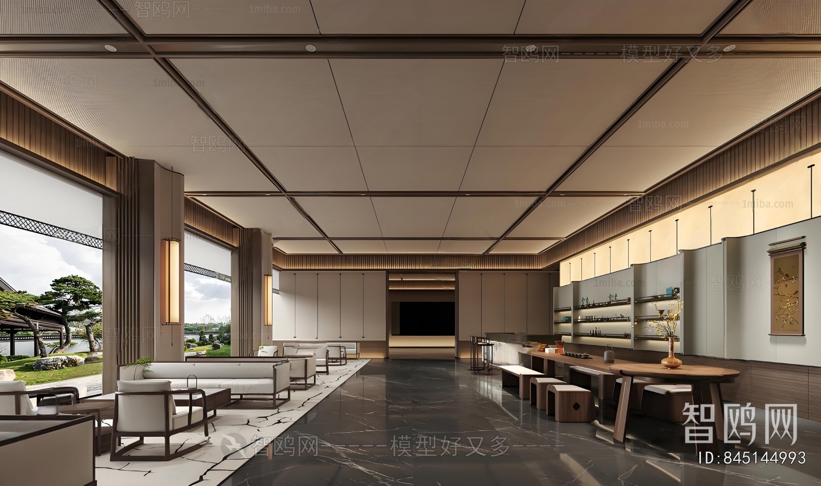 New Chinese Style Negotiation Area