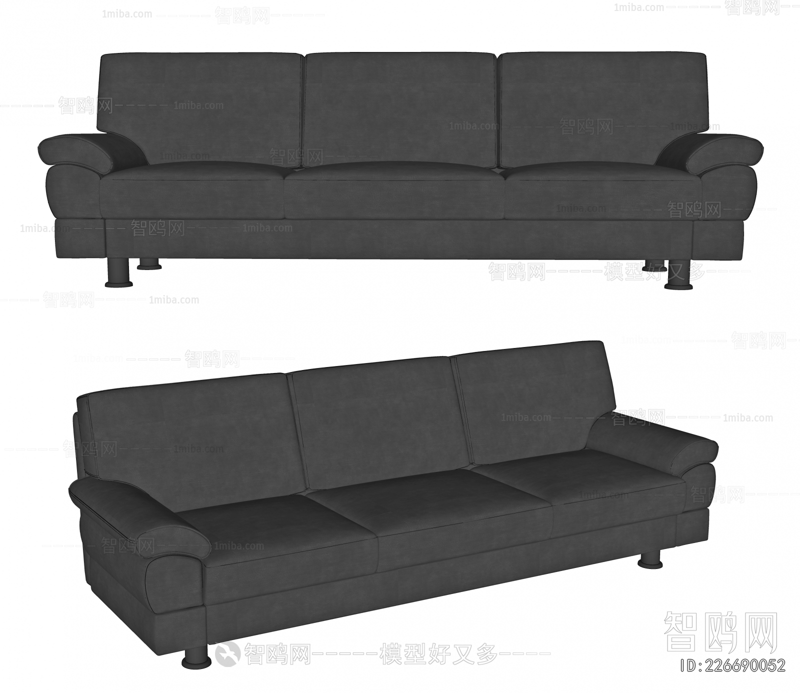 Modern Three-seat Sofa