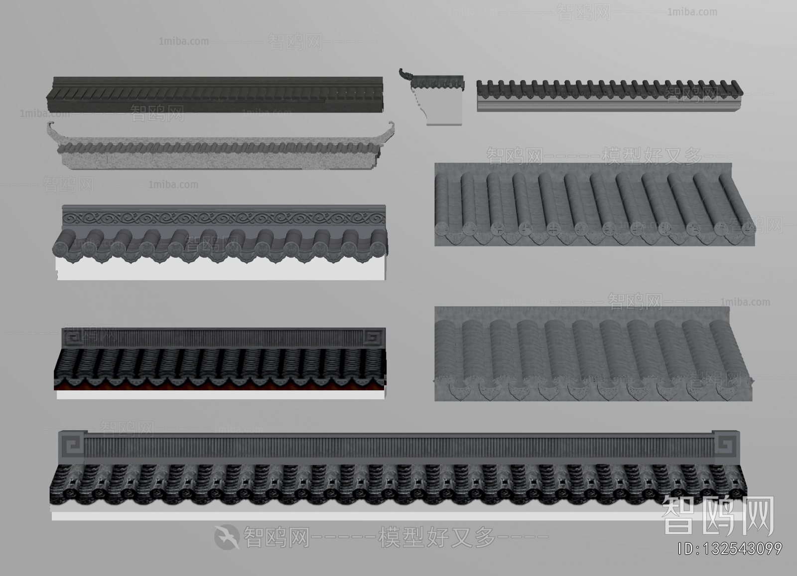 Chinese Style Building Component